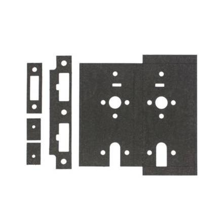 Zoo Hardware 2mm FlexiFire Universal DIN Lock Intumescent - Graphite (ZID60G)