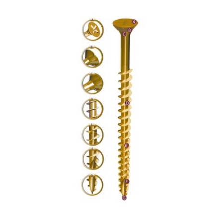 Unifix Vortex 5.0 x 50mm Multi-Purpose Power Screw CE Approved Box of 200
